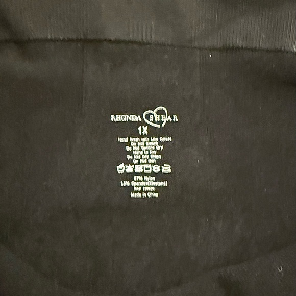 Rhonda Shear Midnight Black Capri Shapewear - Picture 4 of 4